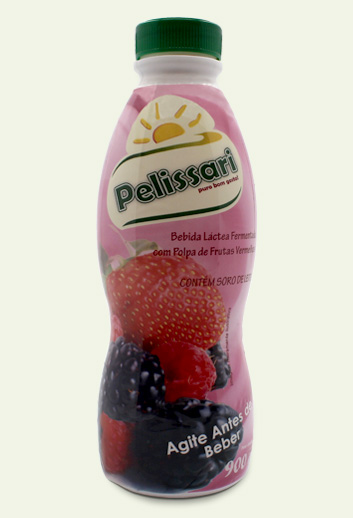 Pelissari - Bebida Láctea Frutas Vermelhas Pelissari - Bebida Láctea Frutas Vermelhas