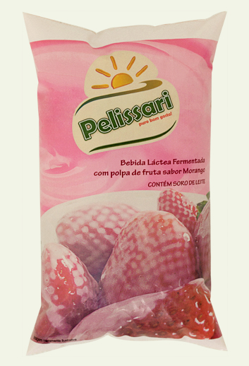 Pelissari - Bebida Láctea Morango Pelissari - Bebida Láctea Morango